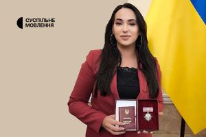 Журналістці Суспільного Сімоні Нестеренко-Шатро вручили орден княгині Ольги III ступеня